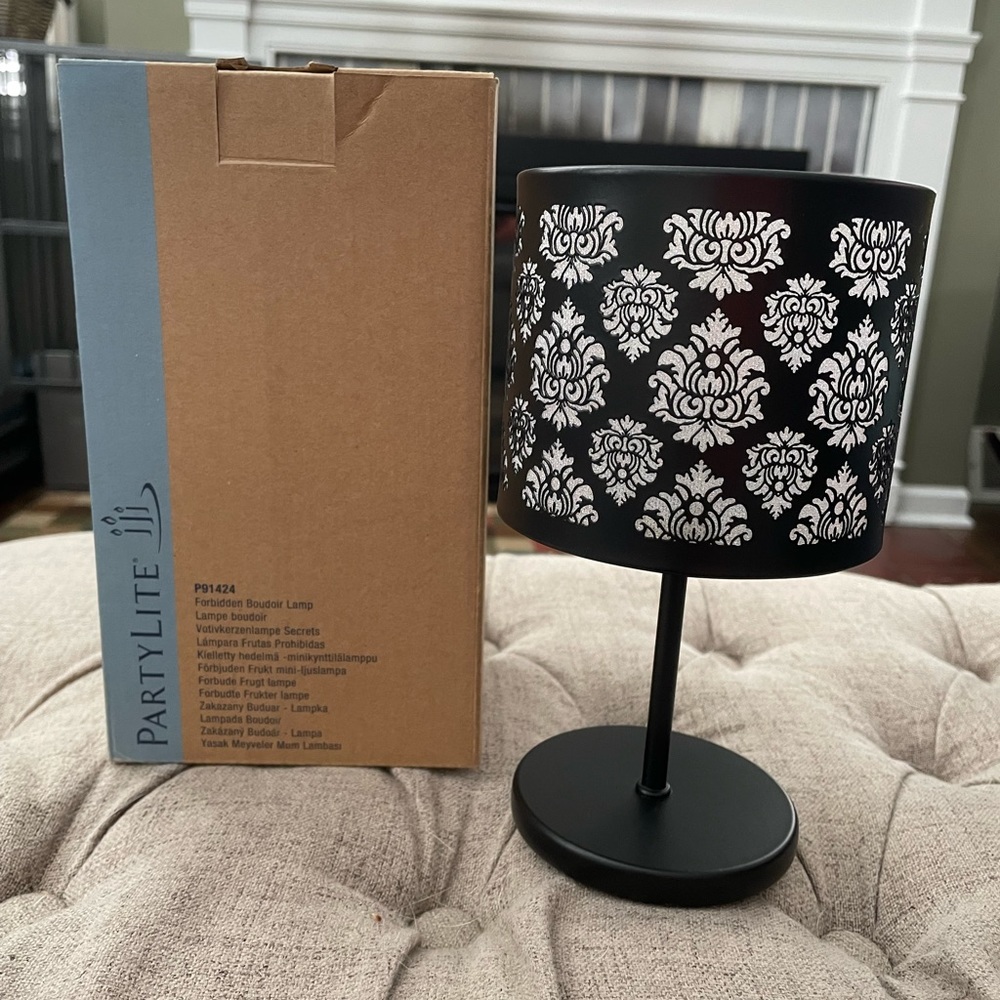 PartyLite Forbidden Boudoir Lamp